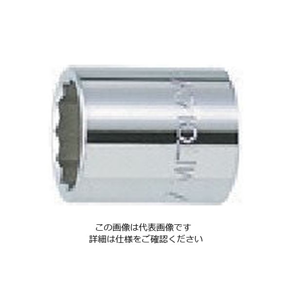 水戸工機 ミトロイ 3/8 スペアソケット (12P) 11/32 (3Mー11/32) 311B 1個 817-4991（直送品）
