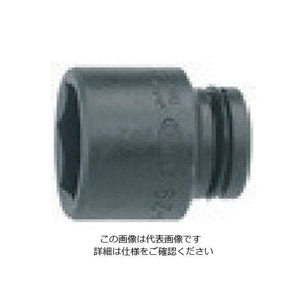 水戸工機 ミトロイ 1/2 インパクトレンチ用ソケット1ー1/16(P4ー1ー1/16) P434BI 1個 817-5234（直送品）