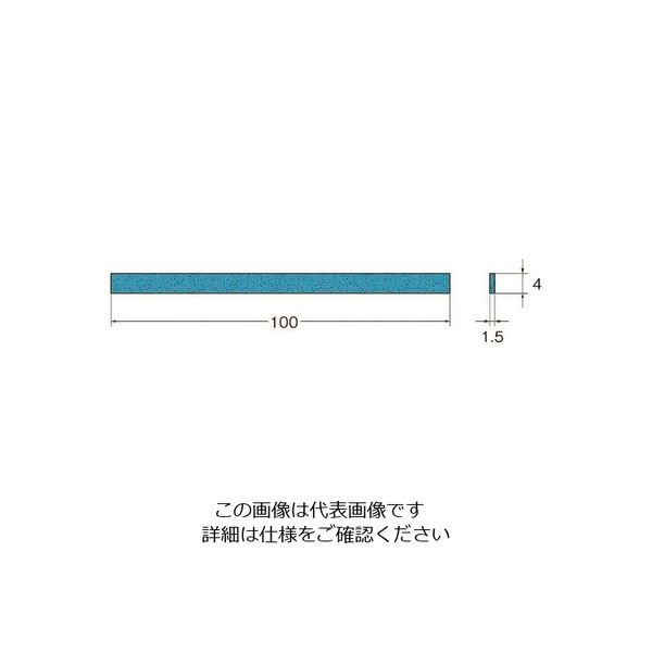 日本精密機械工作 リューター セラミックスティック砥石全長(mm):100粒度(#):400 Q4131 1袋(1本) 125-9550（直送品）
