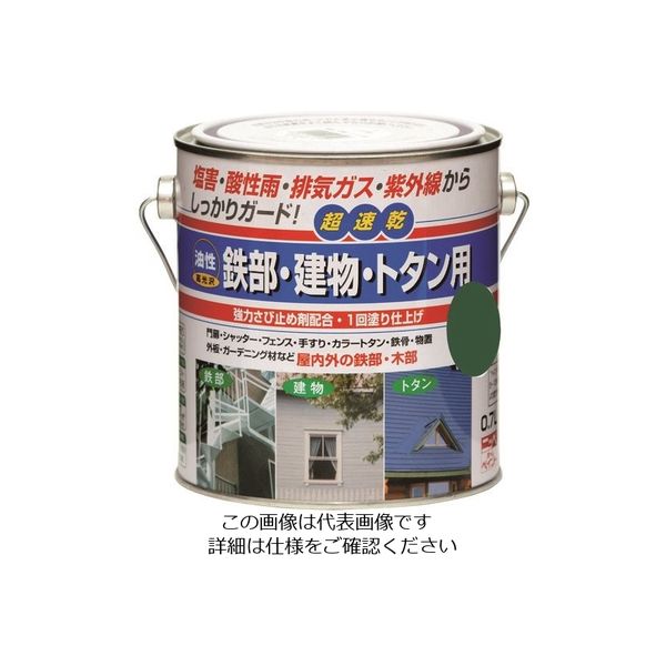ニッペホームプロダクツ ニッぺ 油性鉄部・建物・トタン用 0.7L