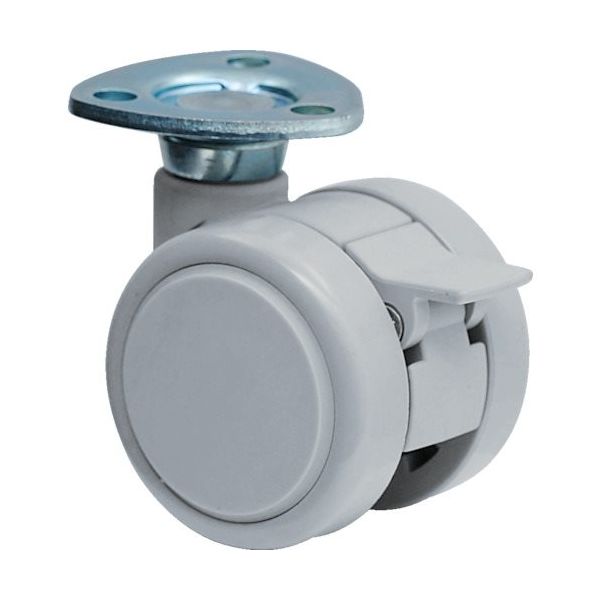 東海キャスター 東海 デザインキャスター ライトグレー40径 TF40S 1個 132-8300（直送品）