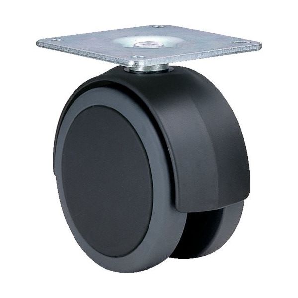 東海キャスター 東海 ベアリング入り エラストマー車輪 100径 N100K 1個 132-8290（直送品）