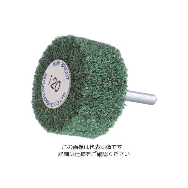 ミユキ産業 ミユキ ブライトミニ 50X25X6 120# BM50251-120 1セット(5個) 828-4501（直送品）