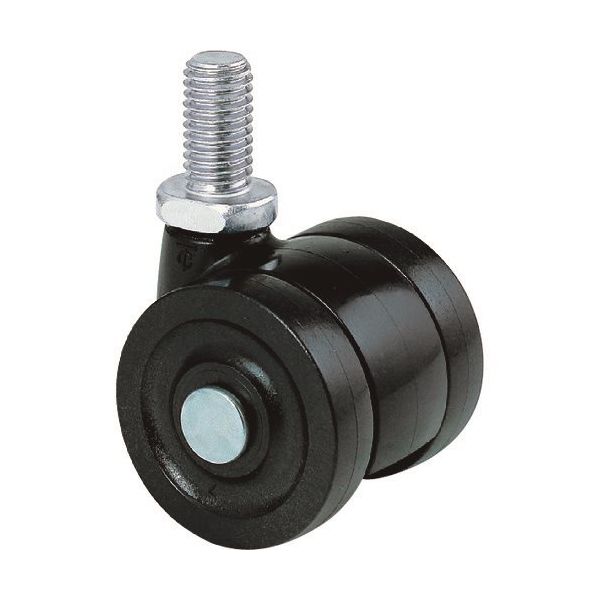 東海キャスター 東海 強化プラスチック車輪 40径 TX40N10L-12 1個 176-6333（直送品）