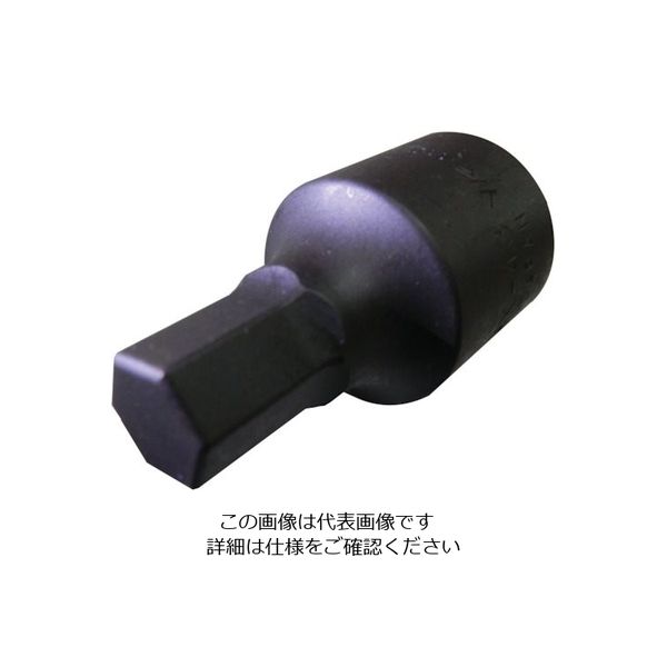 東邦工機 HIT 1/2インチ角 ヘックスソケット 6ー43 4HX643 1個 814-5590（直送品）