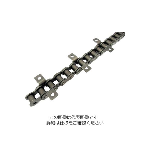 片山チエン カタヤマ 資材 アタッチ付チェン3M(192L) 列数:1 適合チェンNO.50 504LK-1T 1個 867-6894（直送品）