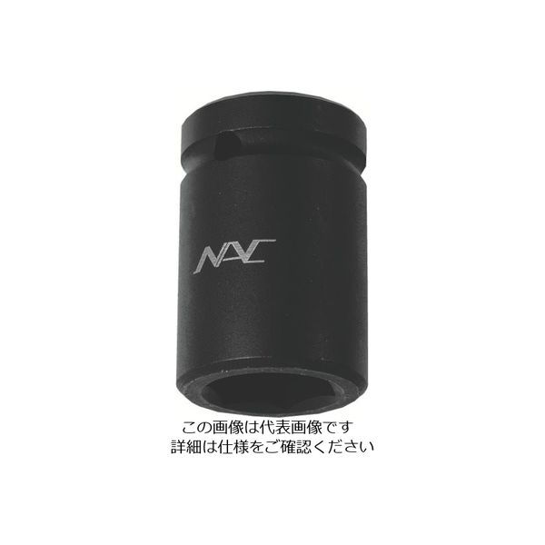 長堀工業 ナック ソケット ショートタイプ 12PT 差込角12.7x対辺17mm 417D 1個 853-1019（直送品）