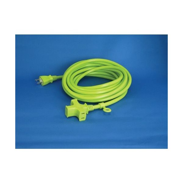 正和電工 トライアングルマルチタップ5m若草 VCTM-5GN 1本 850-1039（直送品）