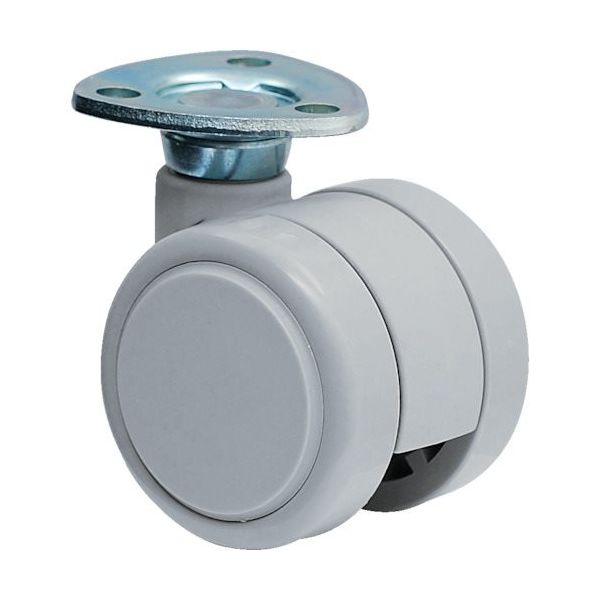 東海キャスター 東海 デザインキャスター ライトグレー40径 TF40 1個 133-1405（直送品）