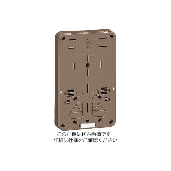 未来工業 未来 積算電力計取付板 B-2HLB-Z 1個 197-9643（直送品）
