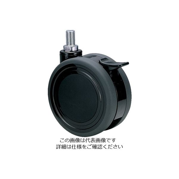 東海キャスター 東海 エラストマー車輪 130径 TE130N16WSL-25 1