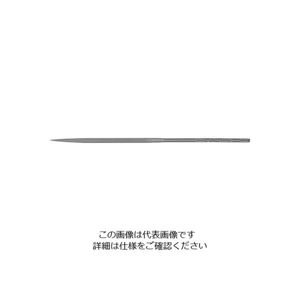 ツボサン バローベ ニードルヤスリ 楕円 180mm #0 LA2409-180-0 1本 852-8348（直送品）