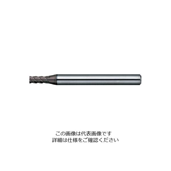 日進工具 NS 高硬度用4枚刃スクエアエンドミル MHDH445 φ1X2 1X2 1本 697-3493（直送品）