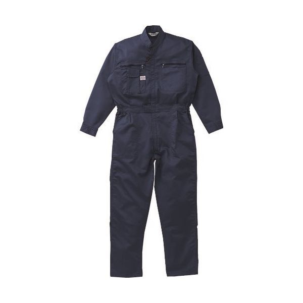 山田辰 AUTOーBI つなぎ服1250ー001ネイビーブルーー5L 1250-001-5L 1着 136-7901（直送品）