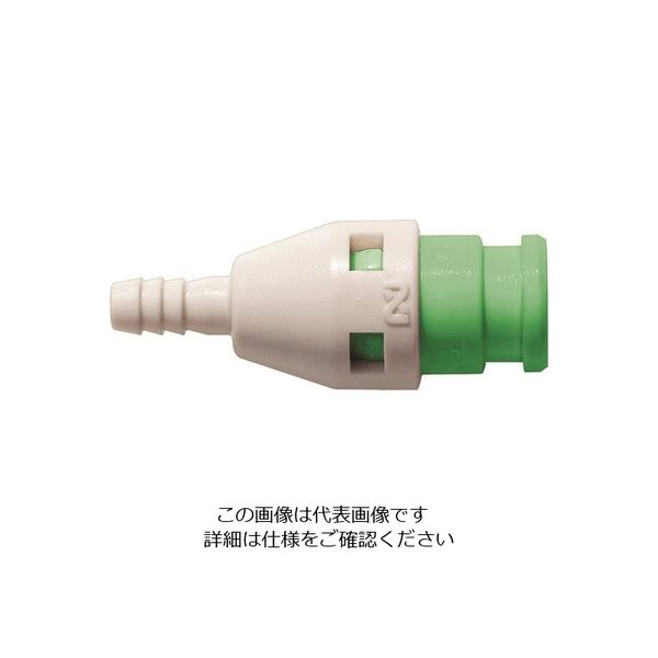 日東工器 日東 キューブカプラ相手側取付サイズ内径φ4チューブ SPC-04PH-GRN POM NBR 1個 128-9152（直送品）