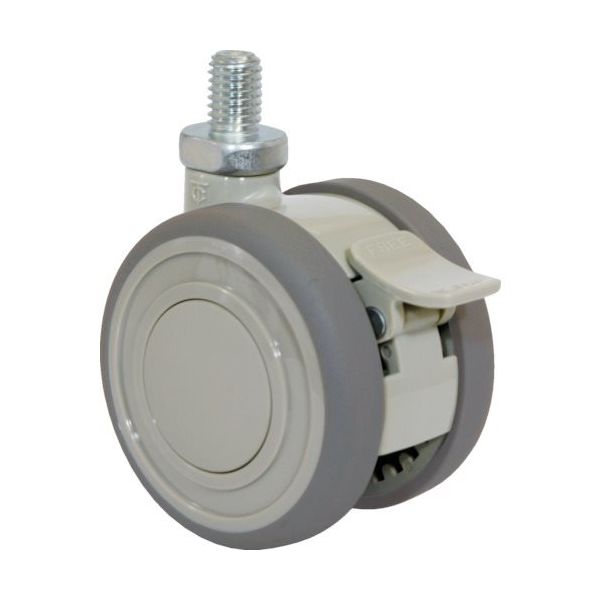 東海キャスター 東海 エラストマー車輪 60径 TEA60JN12SP1.25L-14 1個 119-3895（直送品）