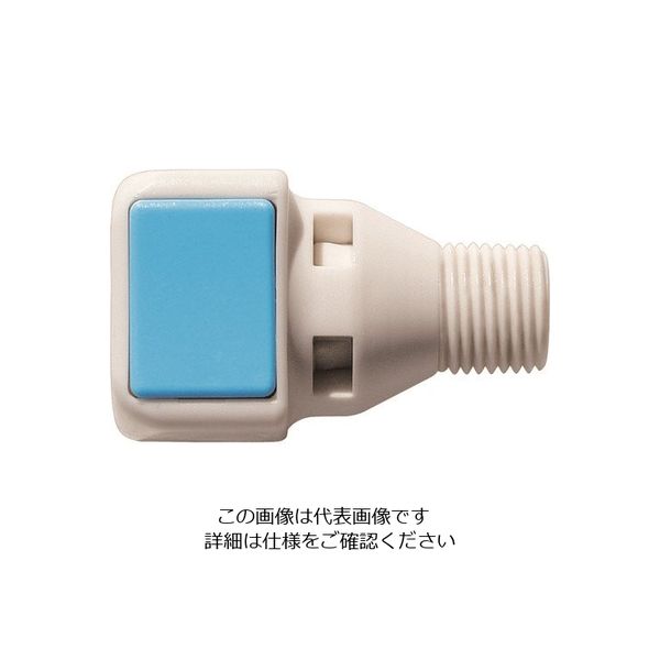日東工器 日東 キューブカプラ相手側取付サイズRc1/8(65138) SPC-10SM-BLU POM NBR 1個 129-0743（直送品）