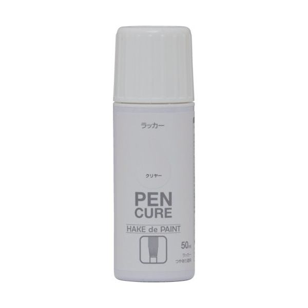 ニッぺ ペンキュア HAKE de PAINT ラッカー 50ml クリヤー 190K052 4976124353161 1本（直送品）