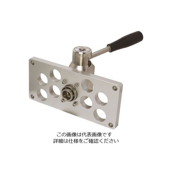 日東工器 日東 マルチカプラ MAMーAーZEL型用プレート MAM-A-2P12-CL AL 1個 167-3190（直送品）