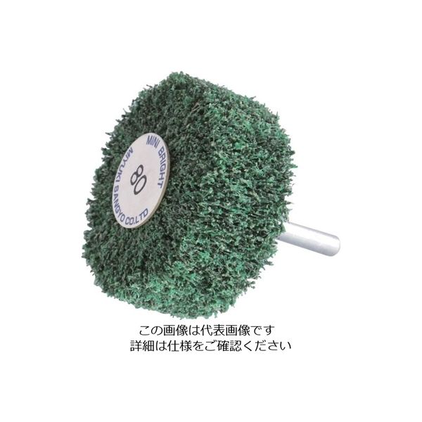 ミユキ産業 ミユキ ブライトミニ 60X25X6 80# BM60251-80 1セット(5個) 828-4514（直送品）