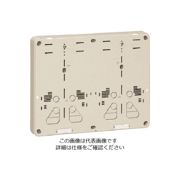 未来工業 未来 積算電力計取付板 B-2WHM-Z 1個 198-5949（直送品）