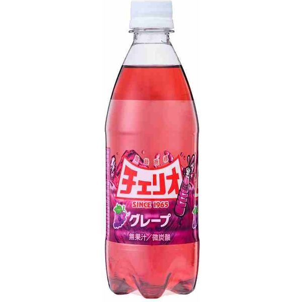 チェリオ グレープ　500ml PET　24本 4902074013435 1箱（24本）（直送品）