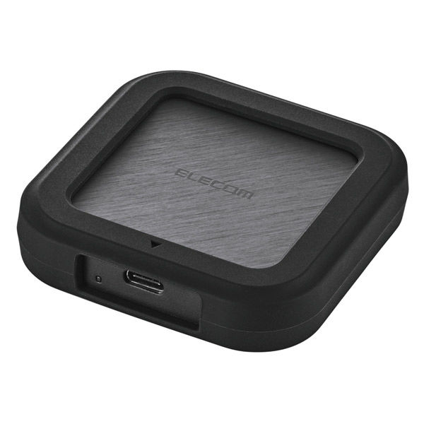 外付けSSD USB40Gbps対応 高速通信 ファンレス設計 Type-C 2TB ESD-EHC2000GBK エレコム 1個（直送品）
