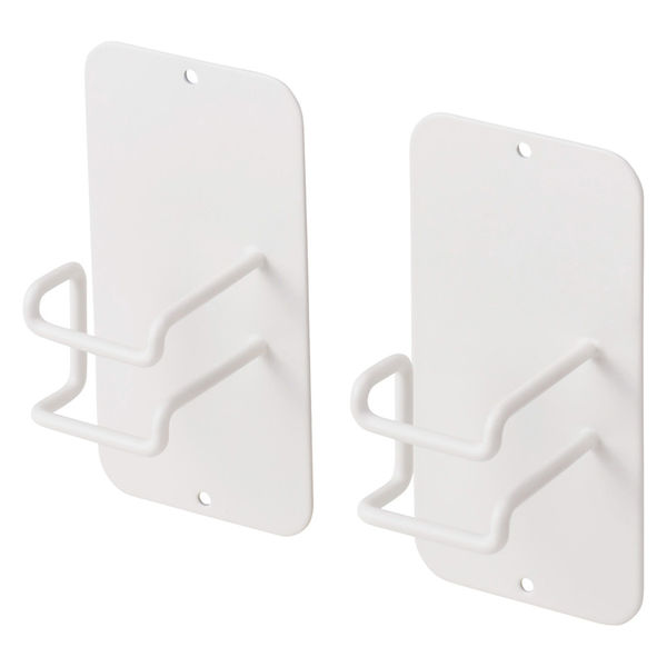 マグネット キッチンツールフック ボトルフック 2個入り 壁掛け 白 KA-KSLSBWH エレコム 1個（直送品）