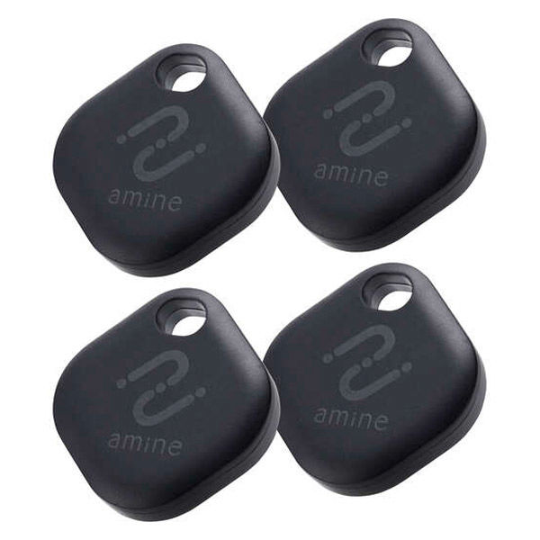 スマートトラッカー タグ型 IP65設計 Android対応 4枚入り LGT-ELBETG1BKG4 エレコム 1個（直送品）