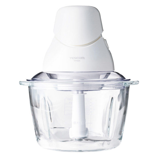 回転器具 フードプロセッサー コンパクト ホワイト TFP20A-W テスコム 1個（直送品）