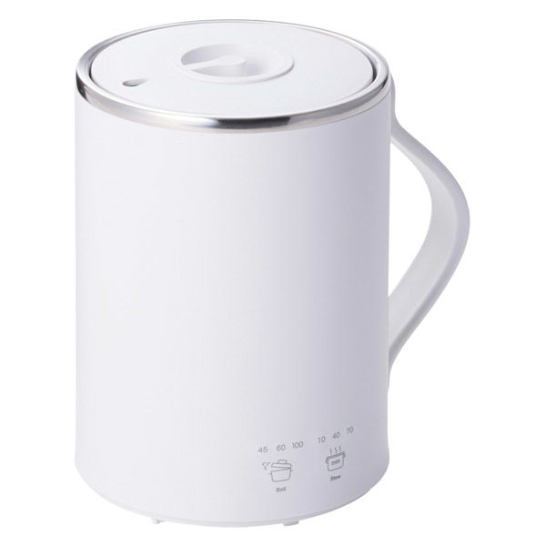 電熱器具 グリルパン Cook Mug 350ml ホワイトTGM20A-W テスコム 1個（直送品）
