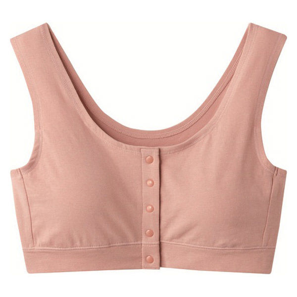 セルヴァン 楽ちん前開きブラ ピンク L 050150503 1枚（直送品）