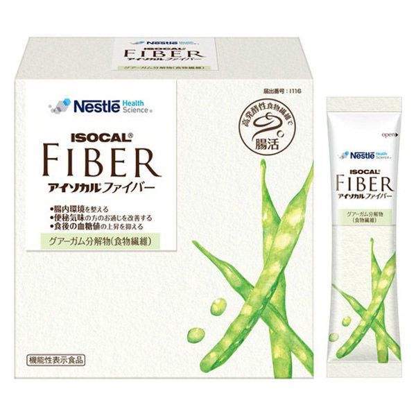 ネスレ アイソカルファイバー 7.2g×30袋 788510852 1箱（直送品）
