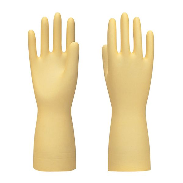 東和コーポレーション ラテックス手袋Accutech91ー225 M 1袋(25双×2パック入) 91-225-7.5 1袋(50双)（直送品）