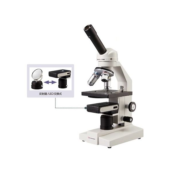 島津理化 生徒用生物顕微鏡 SGTー600RLB 114-079 1台 64-5162-46（直送品）