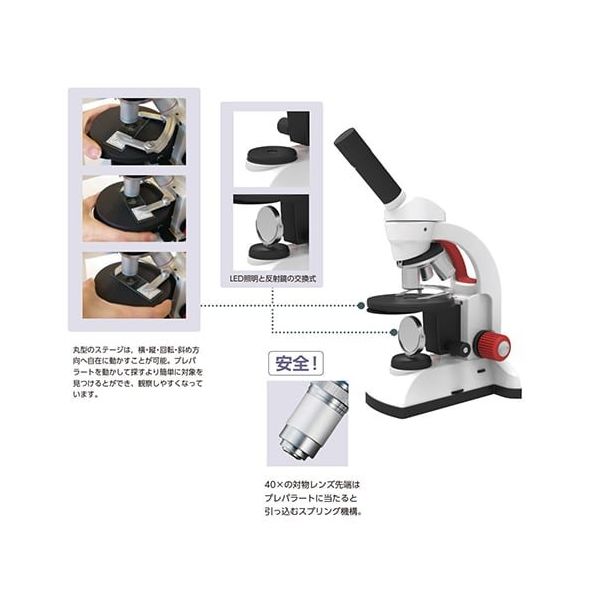 島津理化 生物顕微鏡 BA60シリーズ BA60RLー4S 114-352 1台 64-5162-48（直送品）