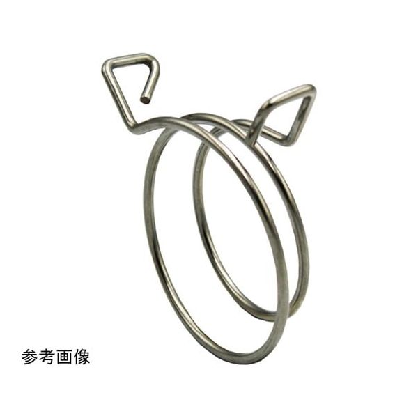 トヨフーズアースホース(TFE)/トヨトップーE100°Cホース(TPE100C)用クリップ 63.5×80.7mm 68-9452-43（直送品）