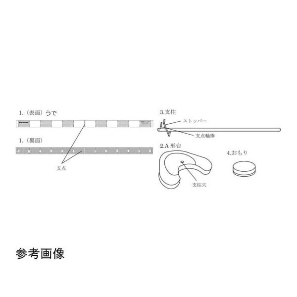 島津理化 実験用てこ用うで 190706 1台 67-7090-55（直送品）