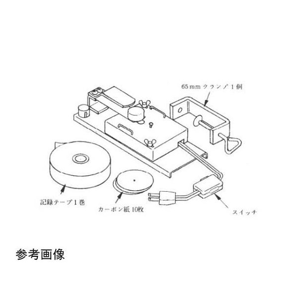 島津理化 タイマー TIー3用カーボン紙(20枚入り)5袋組 194042 1組(5袋) 67-7090-92（直送品）