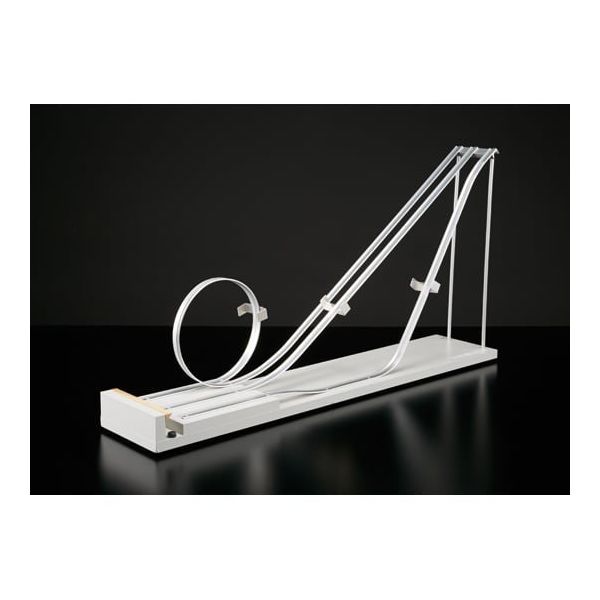 島津理化 ループコースター(力学的エネルギー保存の法則実験器) IFSー90 121-490 1台 67-7091-37（直送品）