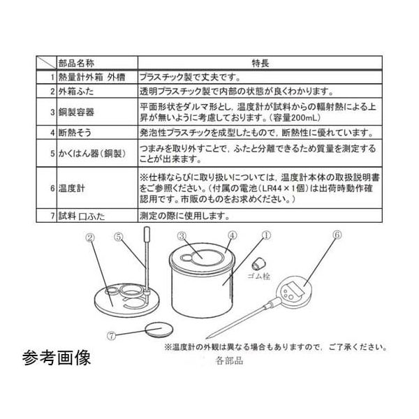 島津理化 水熱量計 WKー100用試料口ふた 2個組 191244 1組(2個) 67-7091-97（直送品）