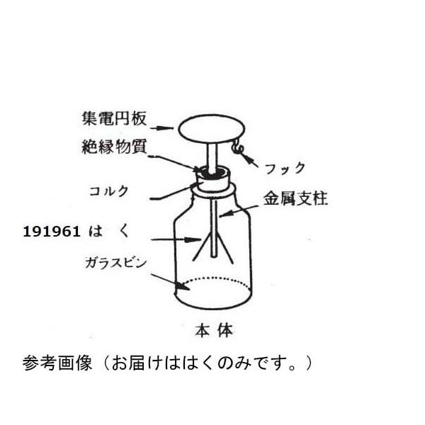 島津理化 はく検電器LEー1 アルミ箔(25枚組) 191961 1組(25枚) 67-7093-82（直送品）
