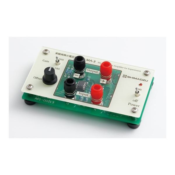 島津理化 実験用微小電圧増幅器 MAー3 107-800 1台 67-7094-14（直送品）