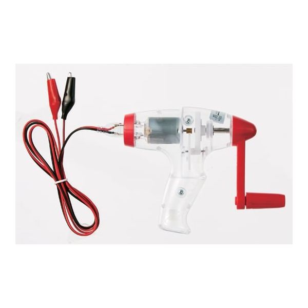 島津理化 手回し発電機(ハンドジェネレータ) 135-201 1セット 67-7094-74（直送品）