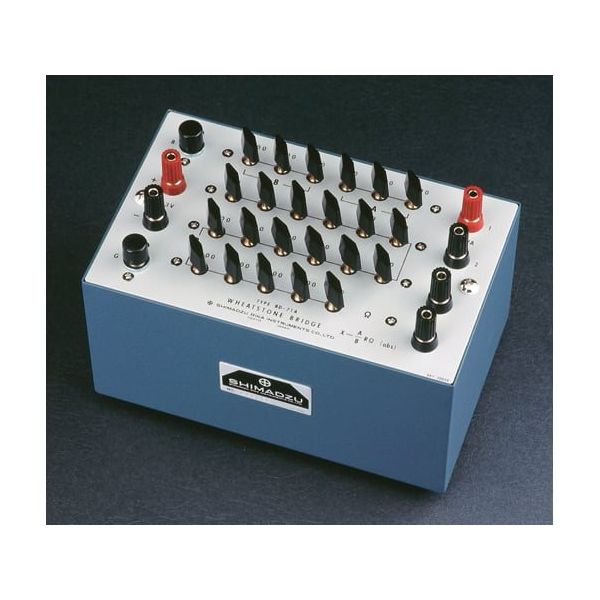 島津理化 プラグ形ホイートストンブリッジ BDー71A 108-081 1台 67-7095-06（直送品）