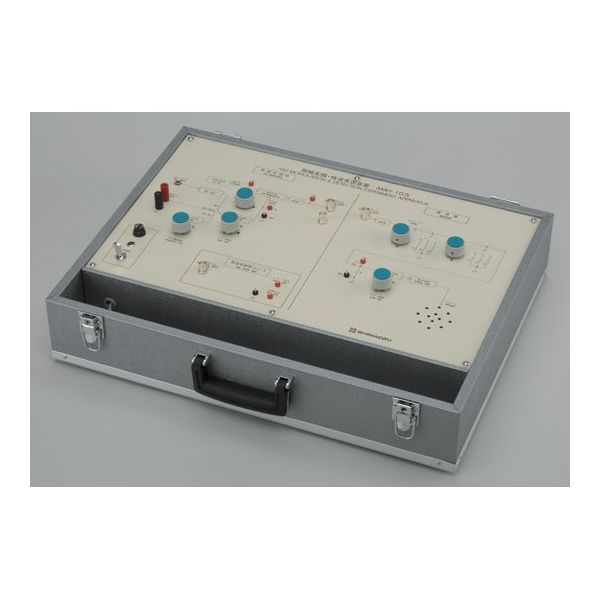 島津理化 振幅変調・検波実習装置 AMHー105 100-320 1台 67-7095-34（直送品）