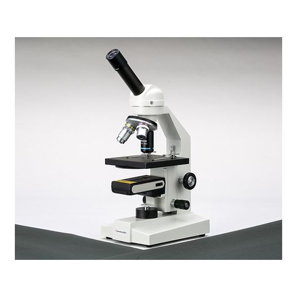 島津理化 生徒用生物顕微鏡 箱無 長焦点タイプ SGTー400RLBL 114-087 1式 68-0585-86（直送品）