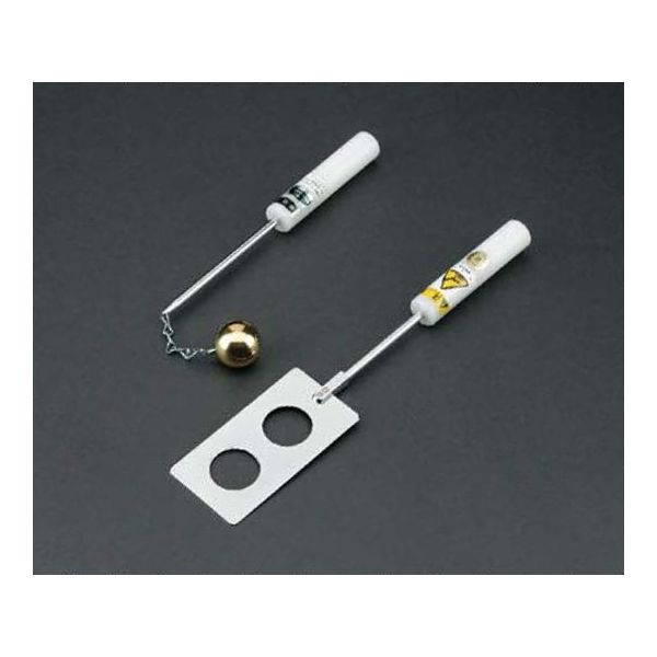 島津理化 金属球膨張試験器MQー30A用金属球 (鎖付き) 191202 1個 68-1806-75（直送品）