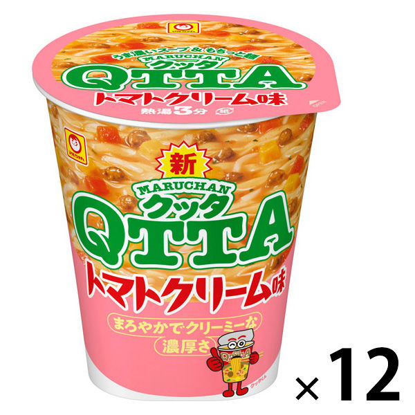 MARUCHAN QTTA（クッタ） トマトクリーム味79g 12個