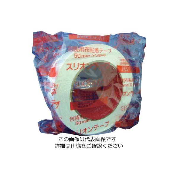 マクセル スリオン カラー布粘着テープ50mm ホワイト 336200-WH-00-50X25 1セット(30巻) 136-6327（直送品）